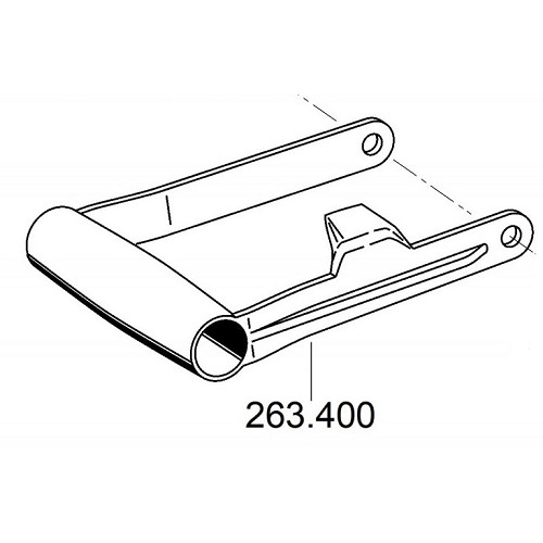 Rukojeť uzavřená přední pro LW 802